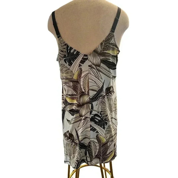 LILAC & LONDON nightgown tropical leaves design plus size XXlarge - Picture 4 of 6